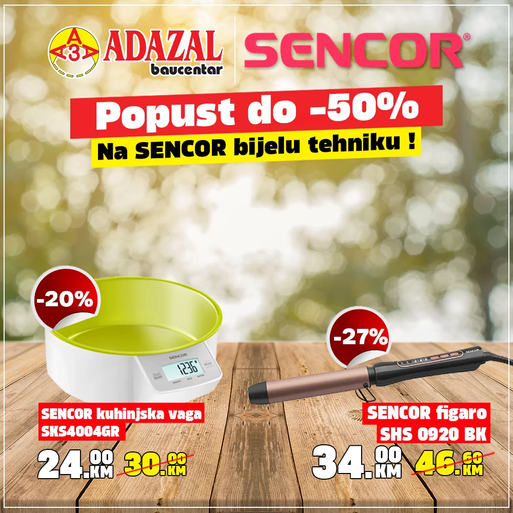 Adazal SNIŽENJE BIJELE TEHNIKE do 50%!