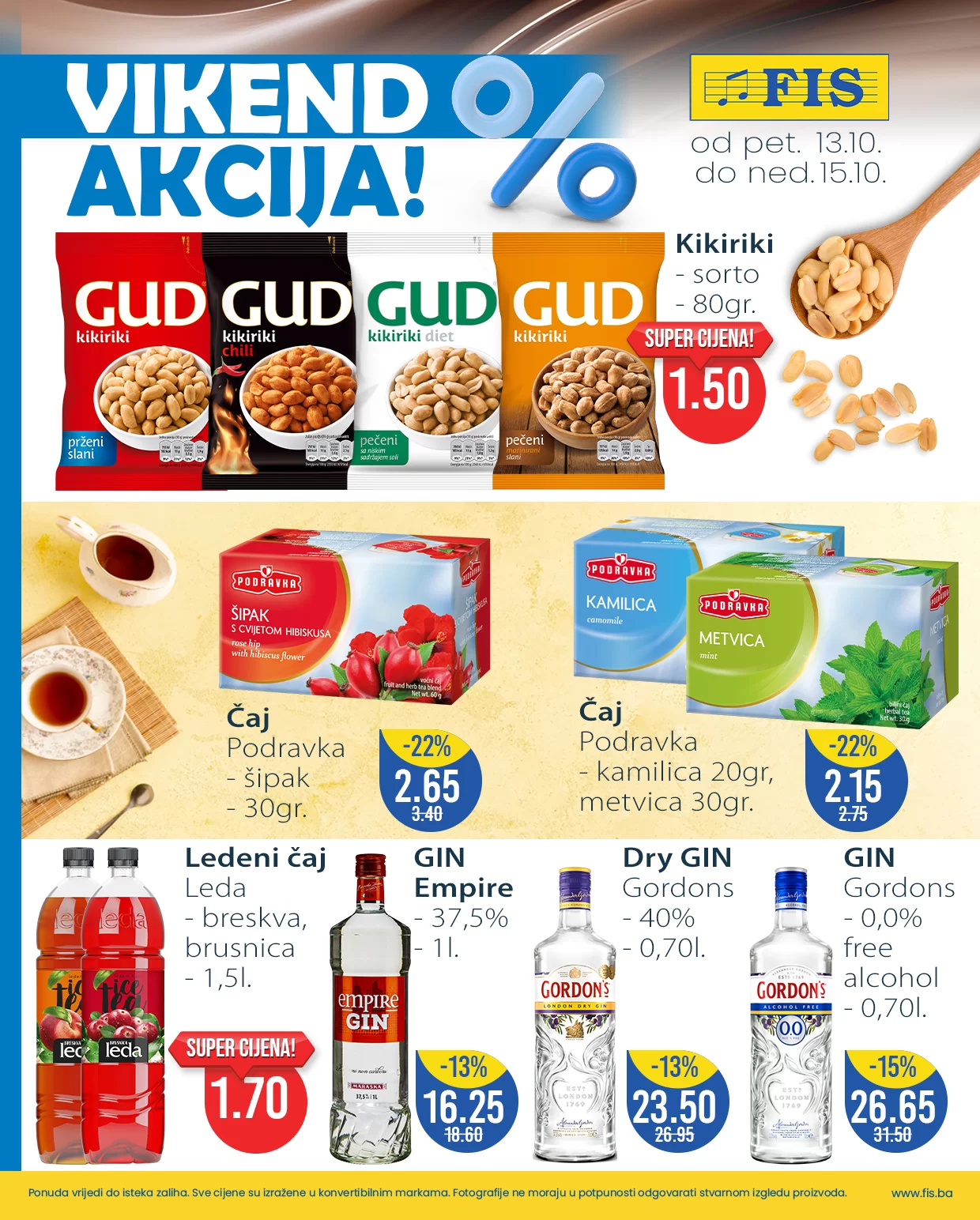 Fis vikend akcija 13-15.10.2023.