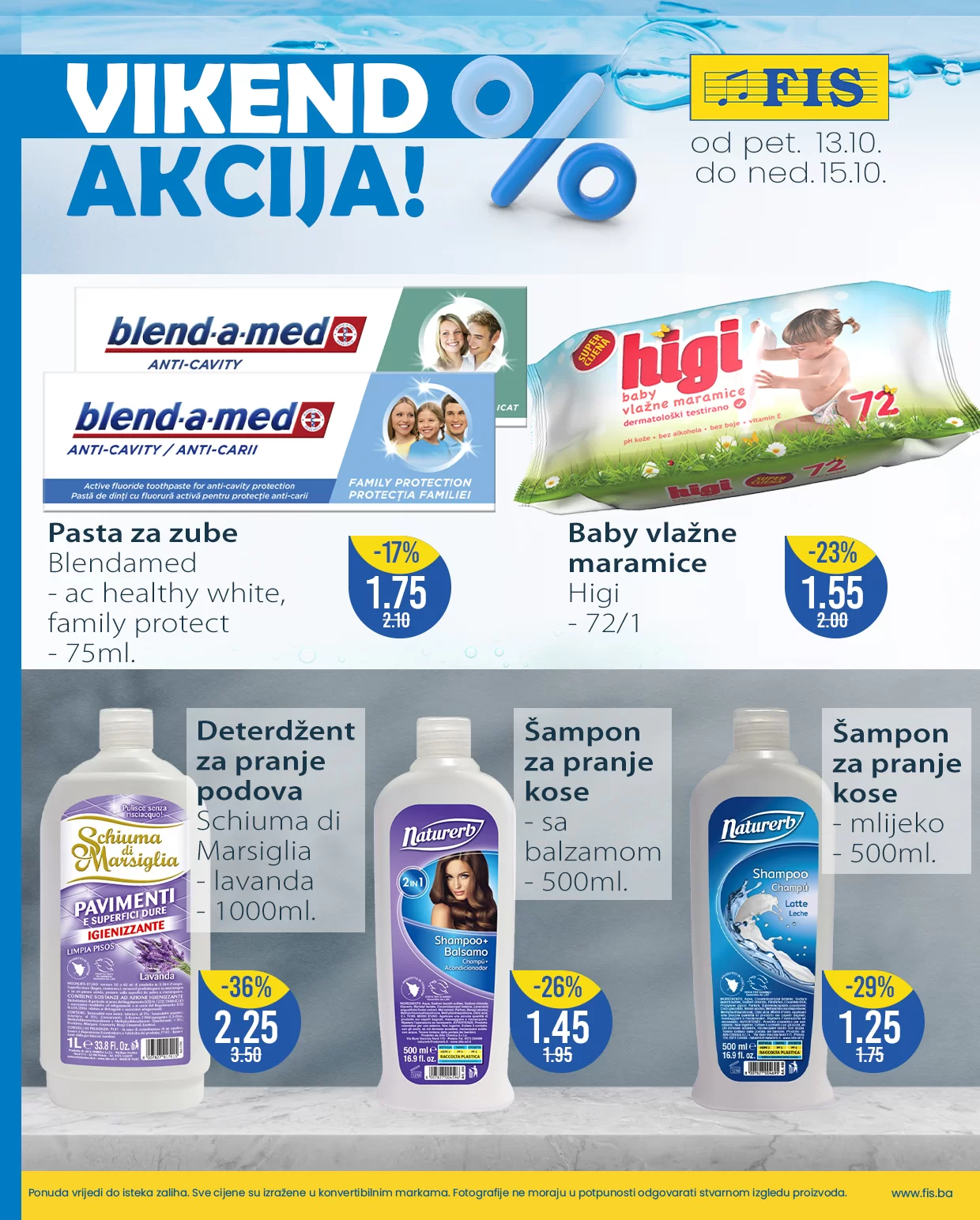 Fis vikend akcija 13-15.10.2023.