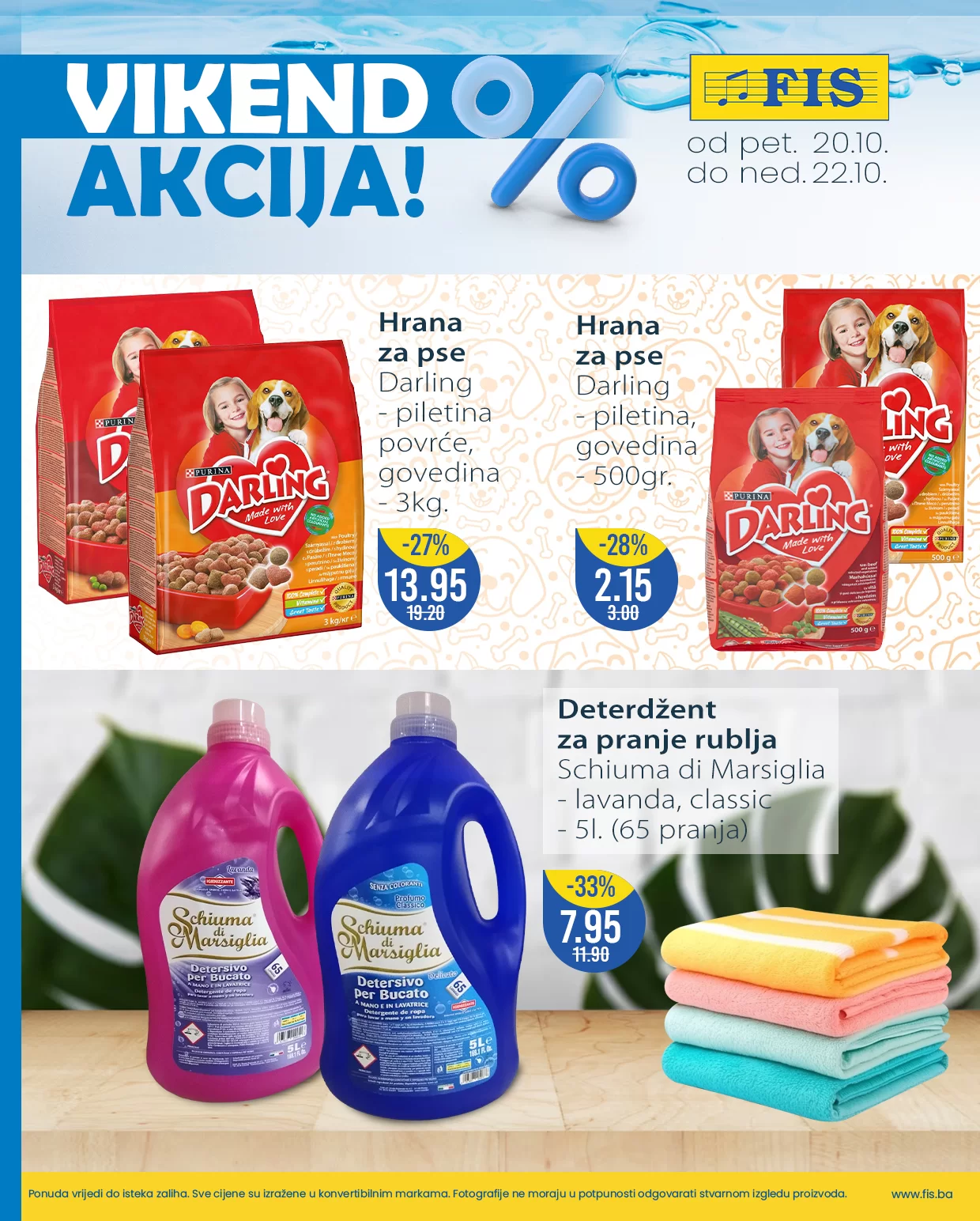 Fis vikend akcija 20-22.10.2023.