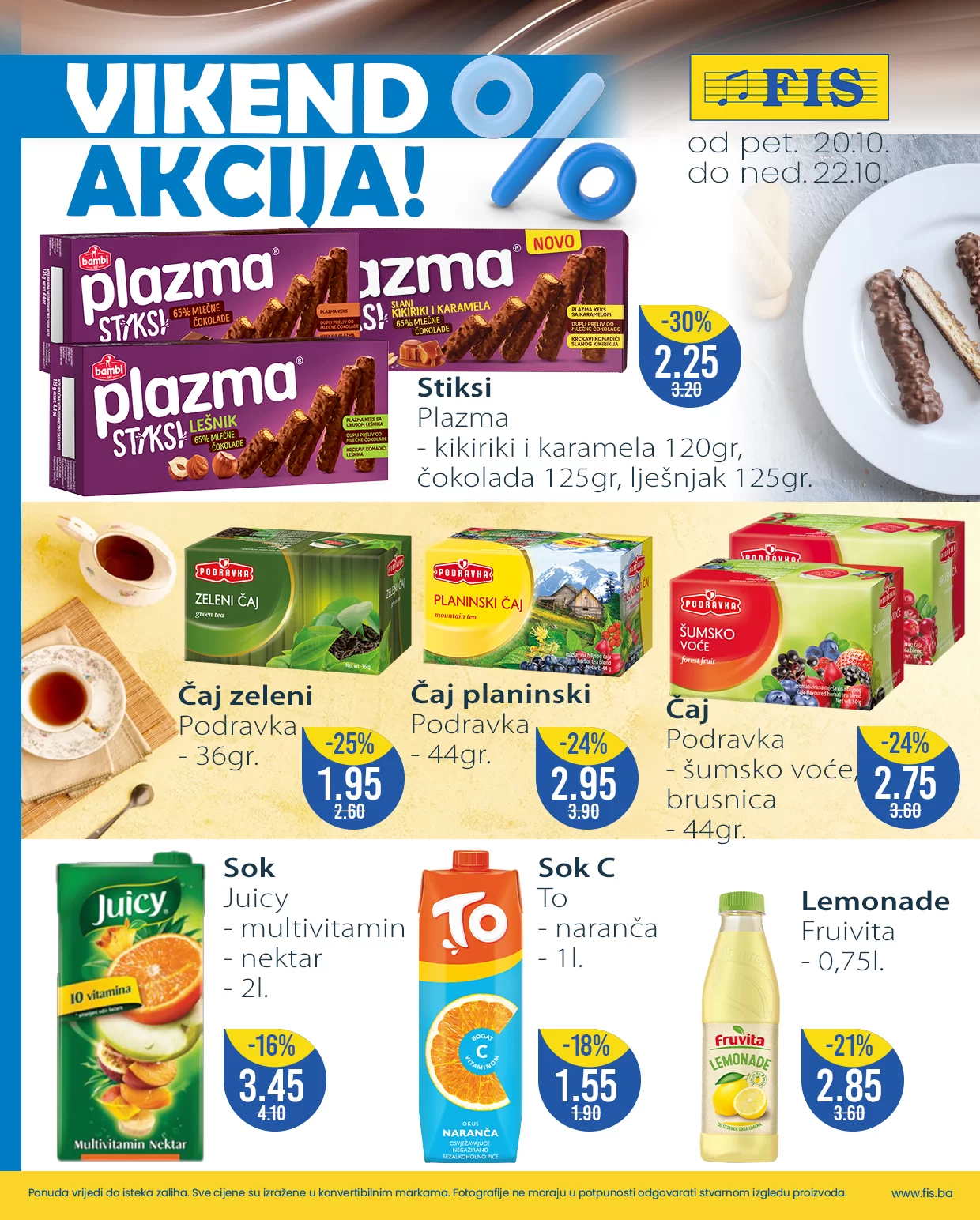 Fis vikend akcija 20-22.10.2023.