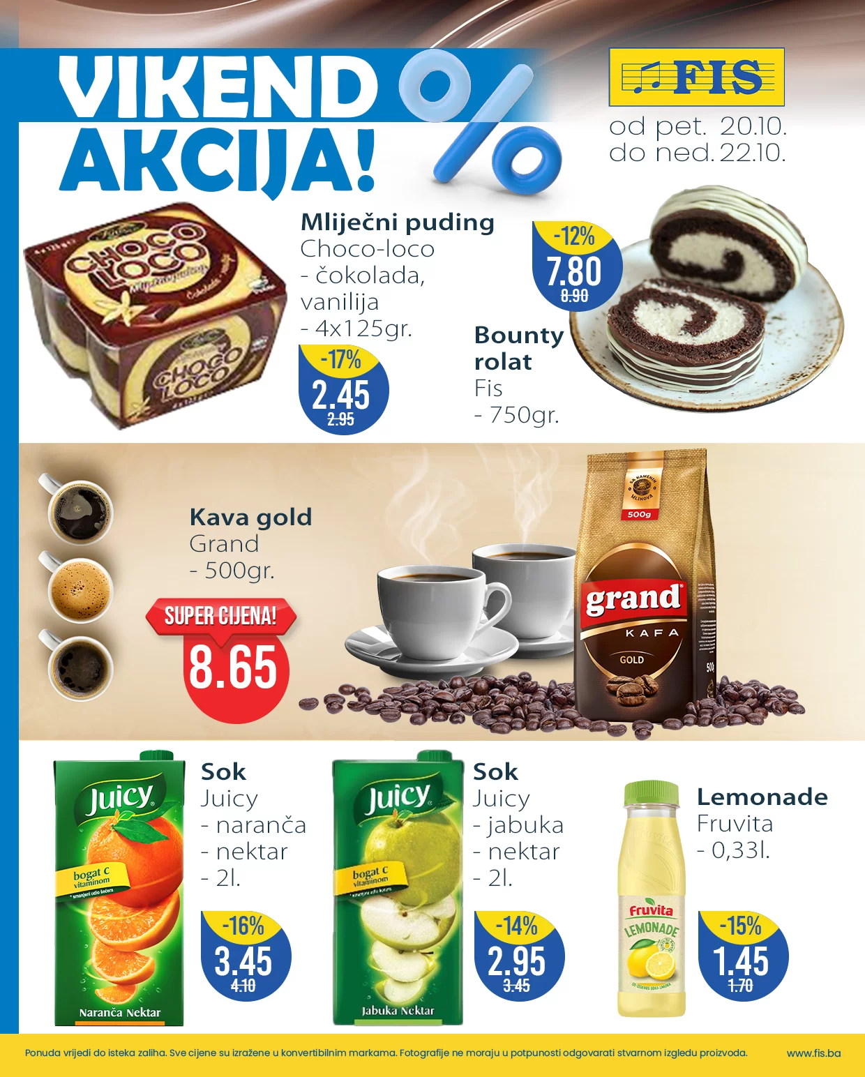 Fis vikend akcija 20-22.10.2023.