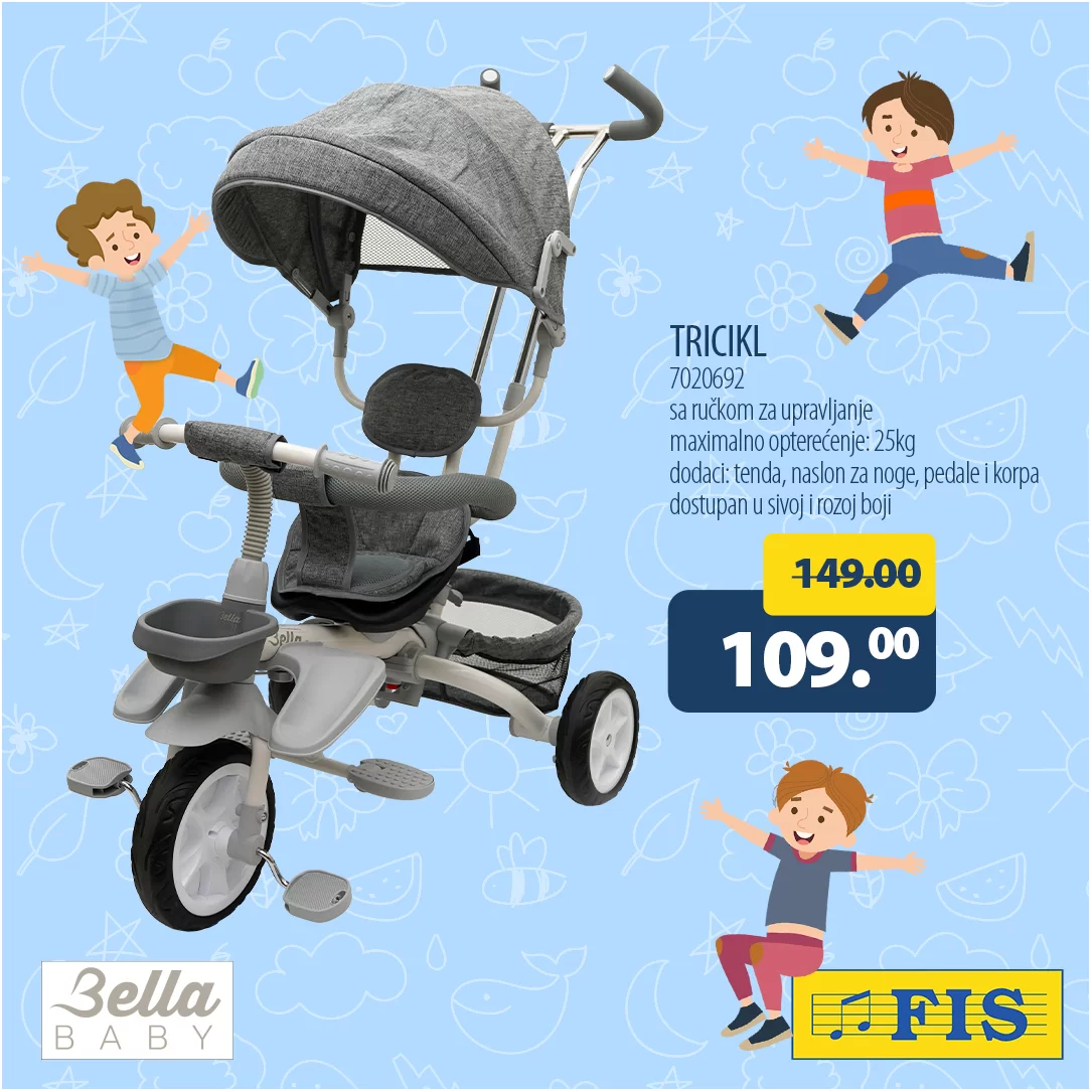 Fis akcija - IGRAČKE I BABY OPREMA 20-31.10.2023.