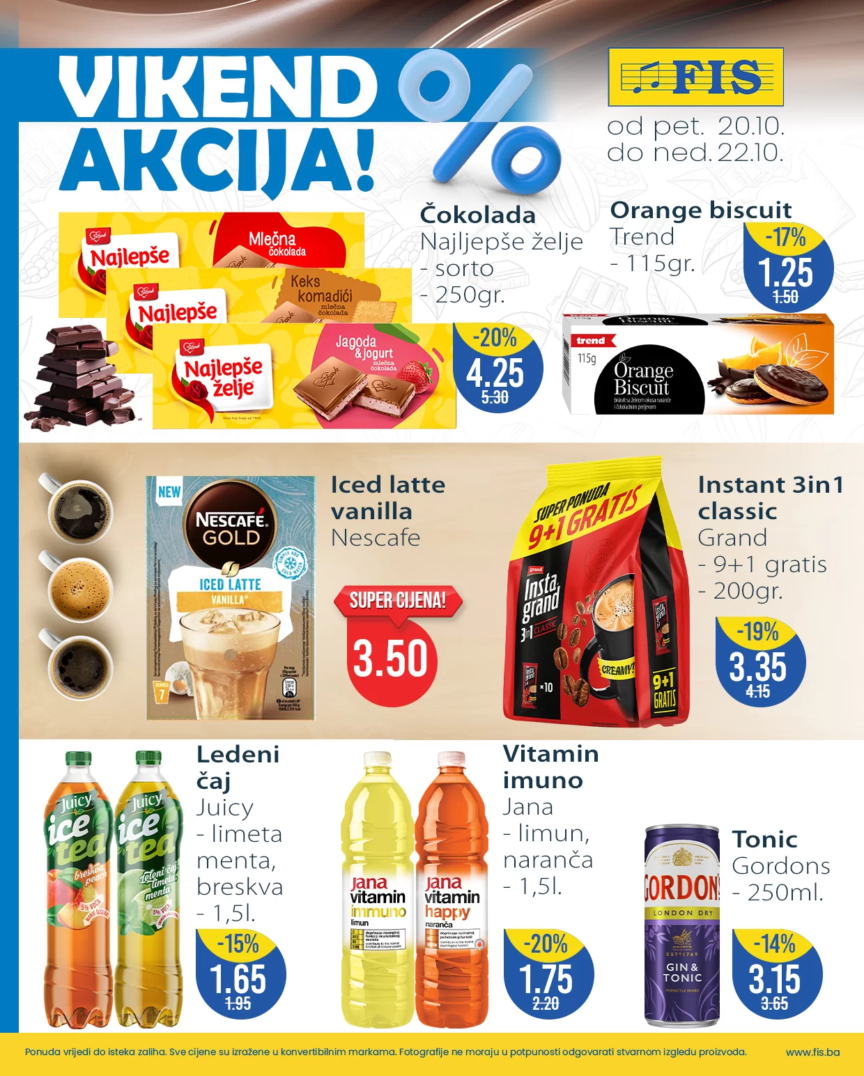 Fis vikend akcija 20-22.10.2023.