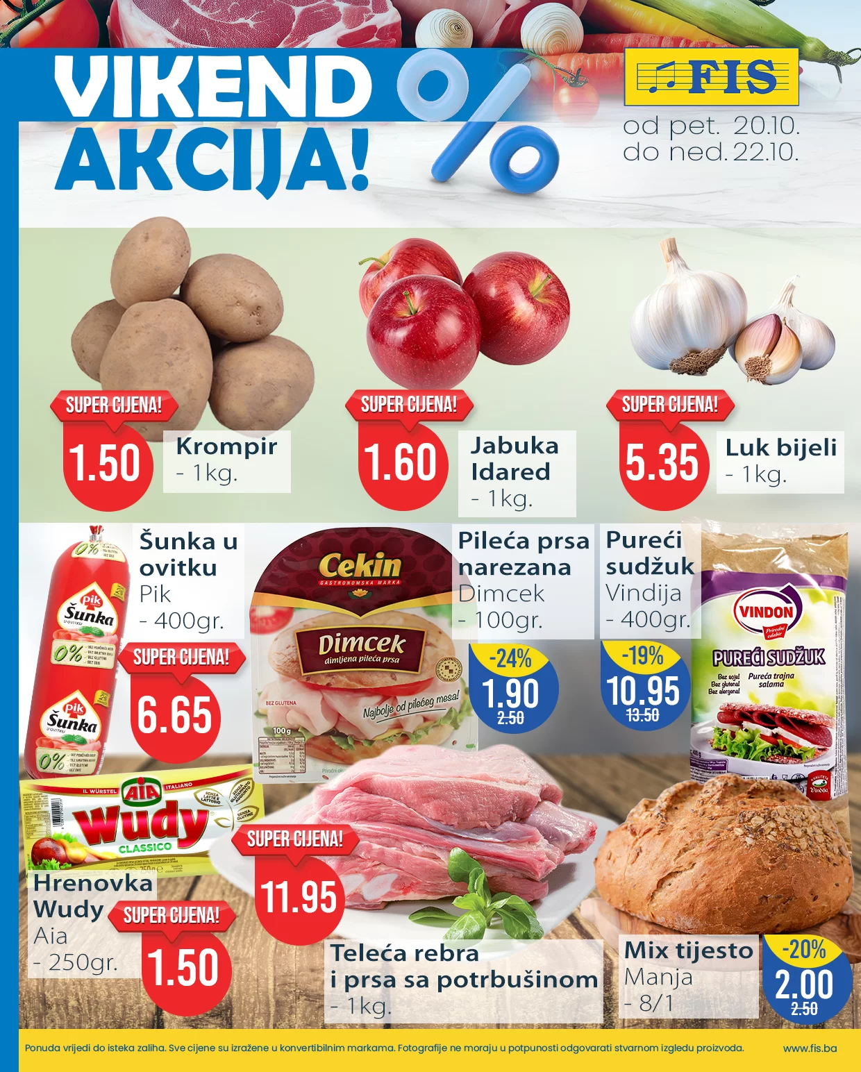 Fis vikend akcija 20-22.10.2023.