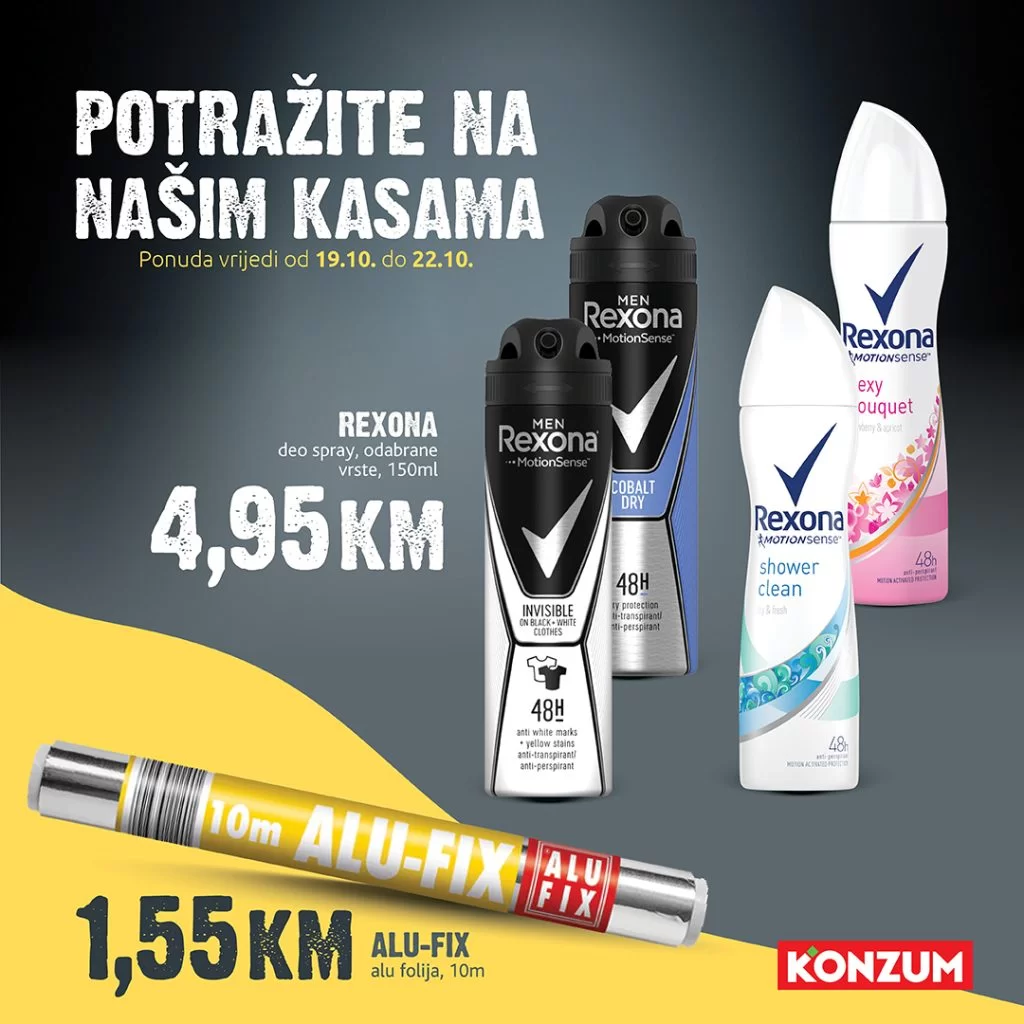 Konzum AKCIJA NA KASAMA