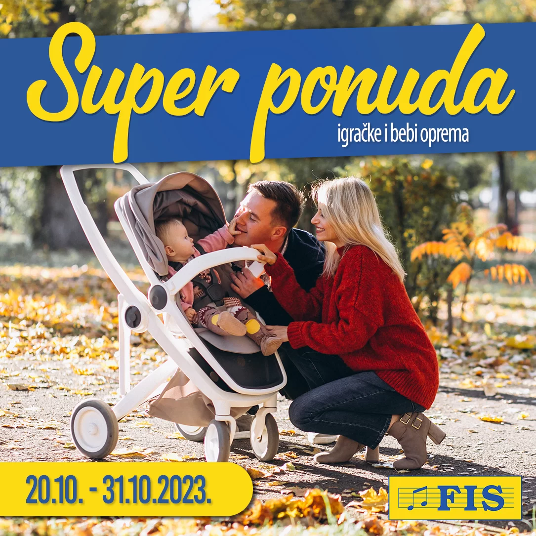 Fis akcija - IGRAČKE I BABY OPREMA 20-31.10.2023.