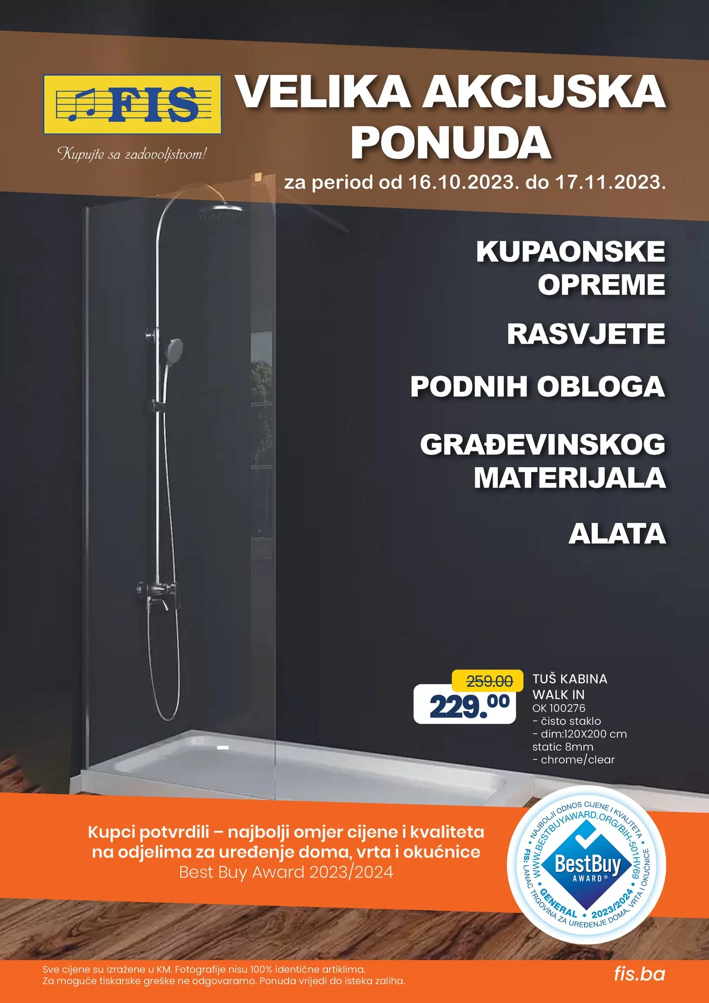 Fis VELIKA AKCIJSKA PONUDA 16.10-17.11.2023.