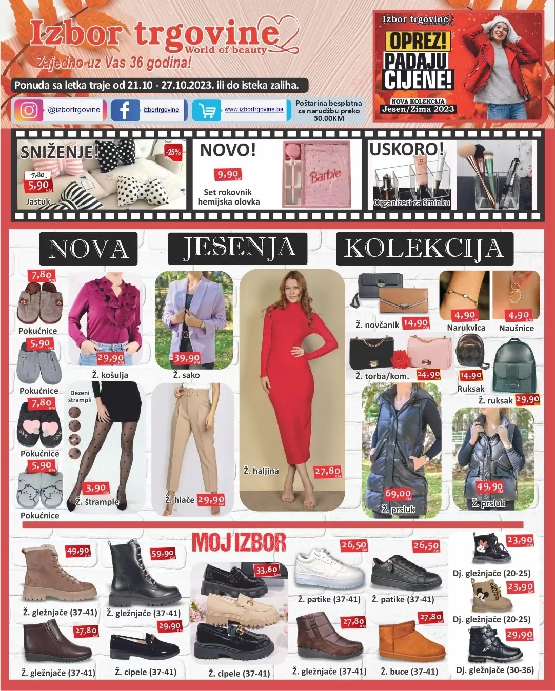 Izbor trgovine katalog 21-27.10.2023.