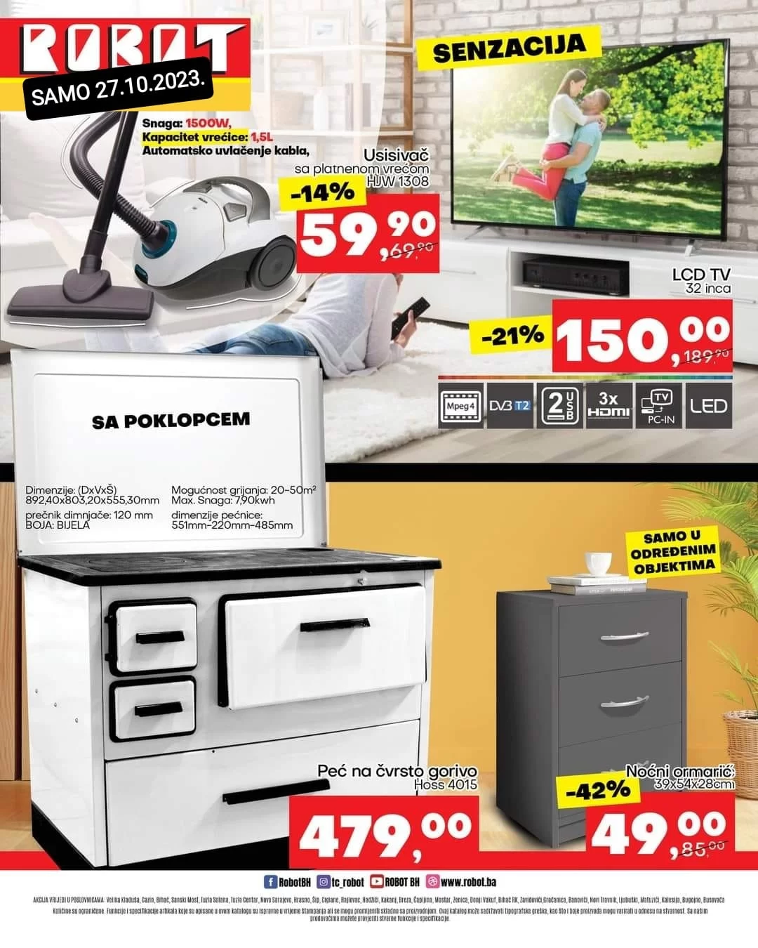 Robot vikend akcija 27-29.10.2023.