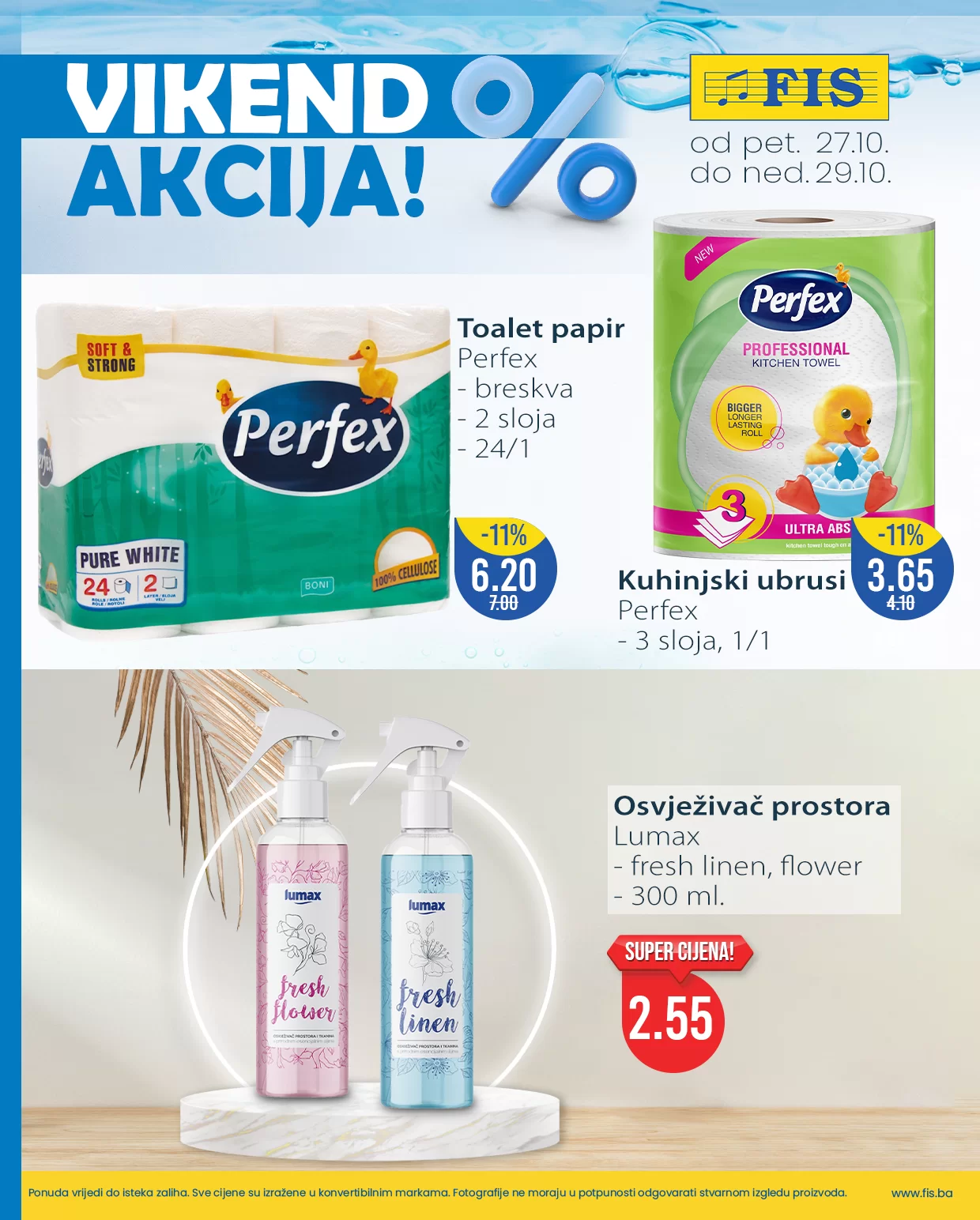 Fis vikend akcija 27-29.10.2023.