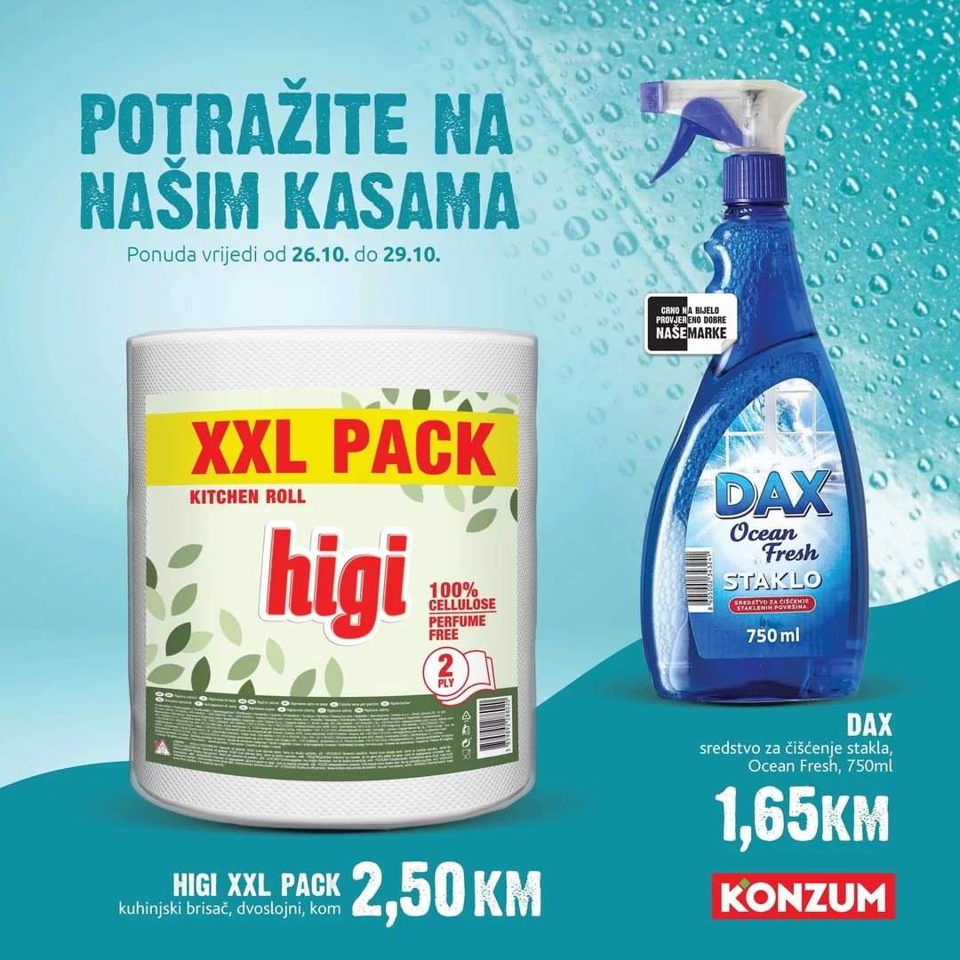 Konzum AKCIJA NA KASAMA