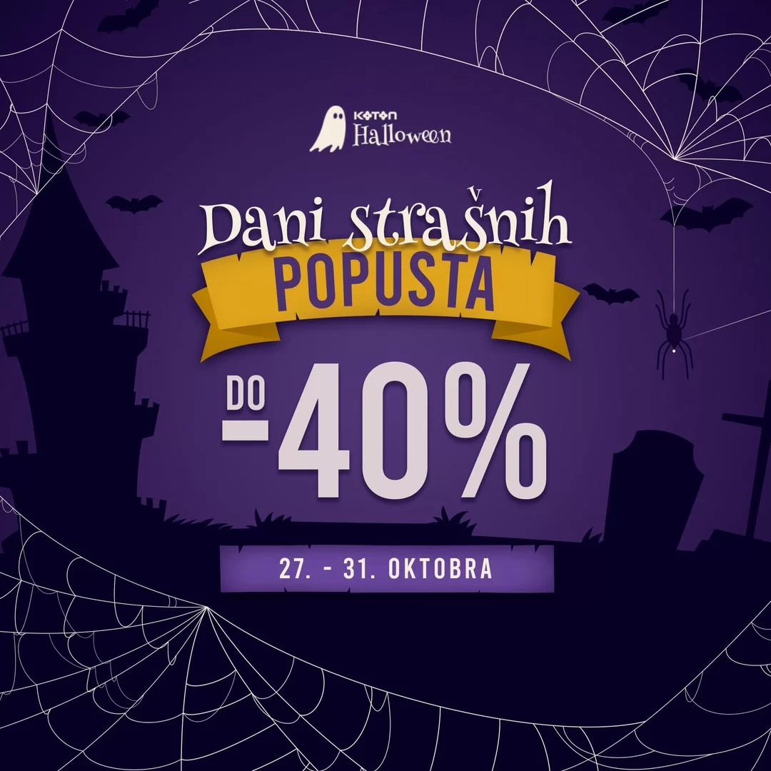 Koton HALLOWEEN AKCIJA
