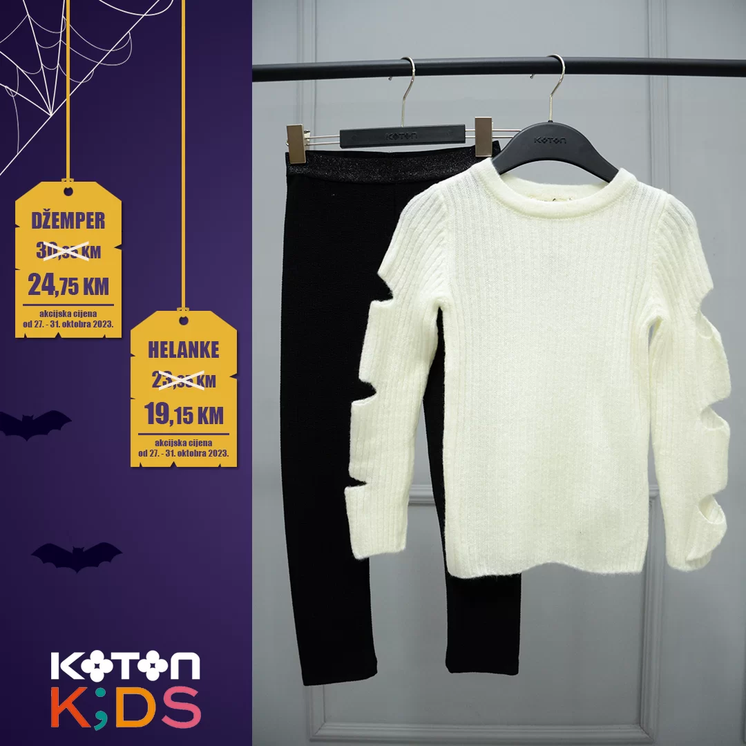 Koton Kids - DANI STRAŠNIH POPUSTA 27-31.10.2023.