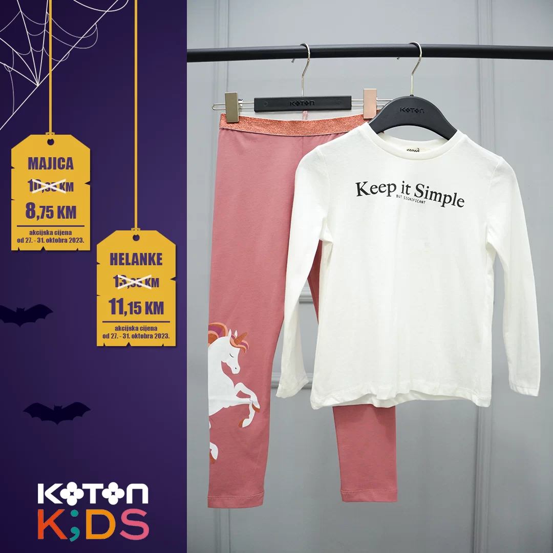 Koton Kids - DANI STRAŠNIH POPUSTA 27-31.10.2023.