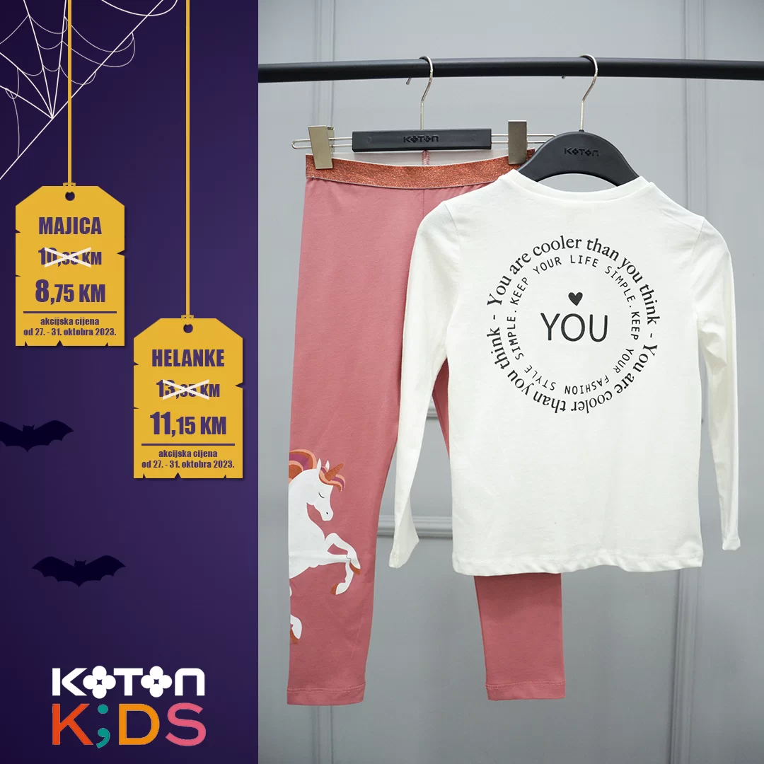 Koton Kids - DANI STRAŠNIH POPUSTA 27-31.10.2023.