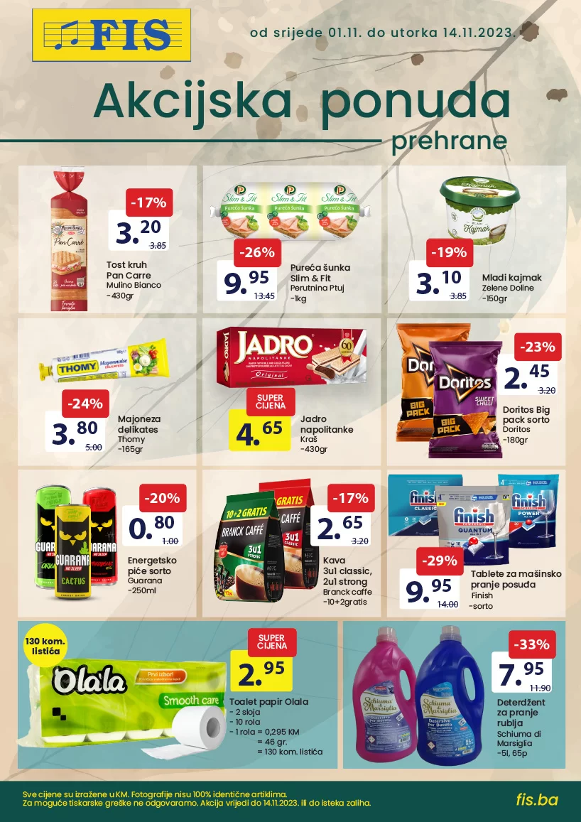 Fis katalog PREHRANA & HEMIJA 1-14.11.2023.