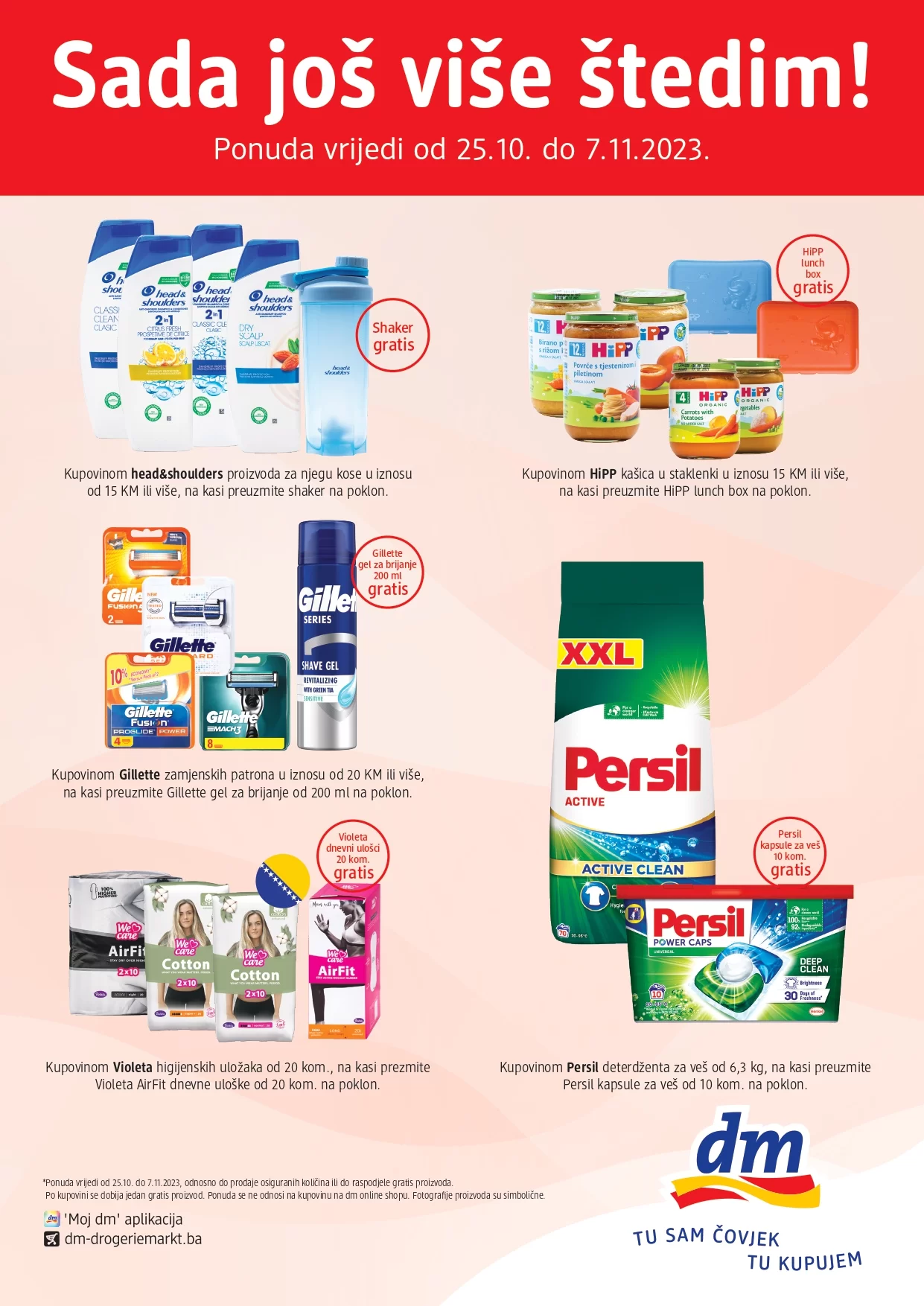 dm SADA JOŠ VIŠE ŠTEDIM