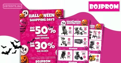 Bojprom HALLOWEEN AKCIJA 27-31.10.2023.