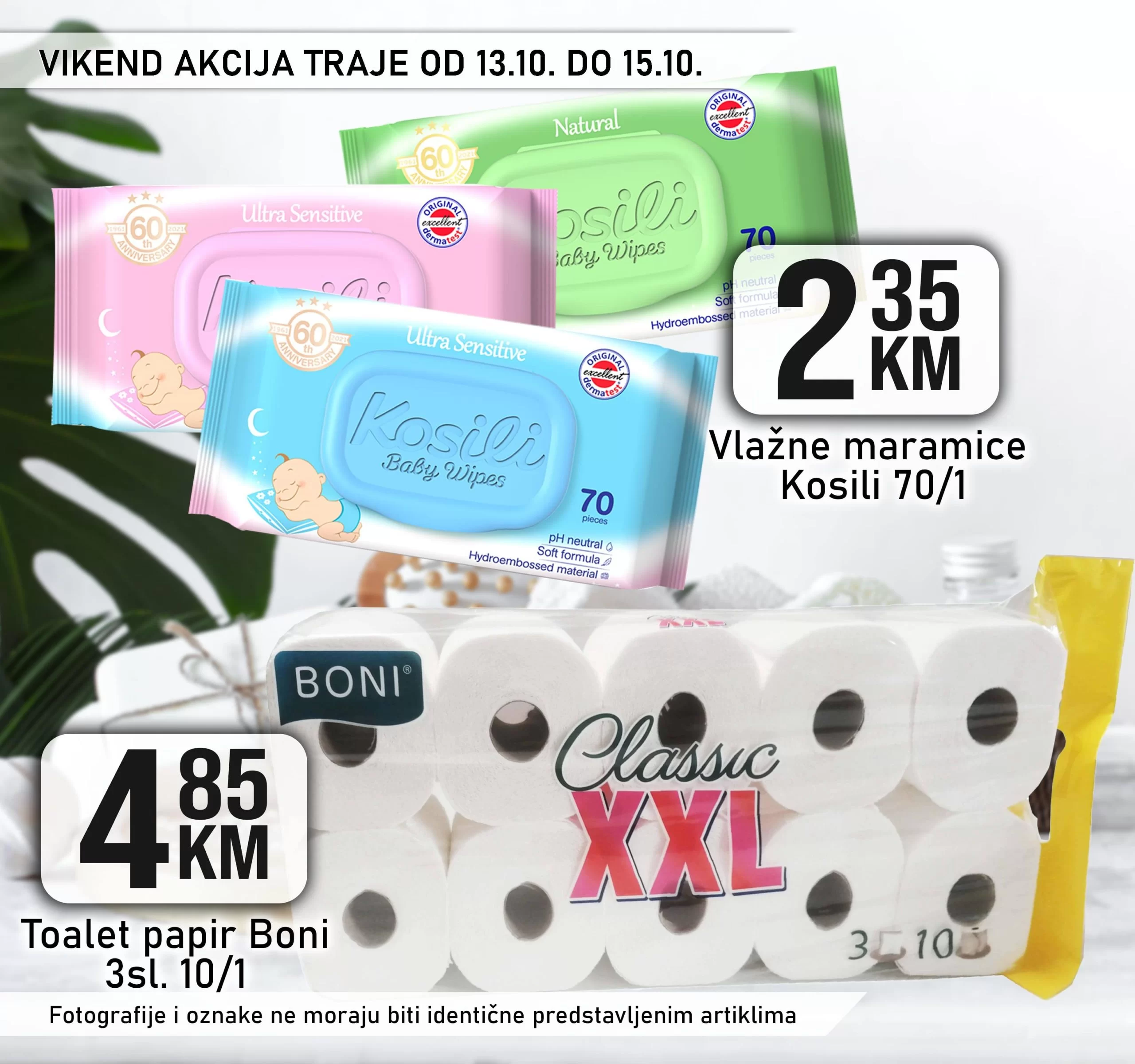 Kort vikend akcija 13-15.10.2023.