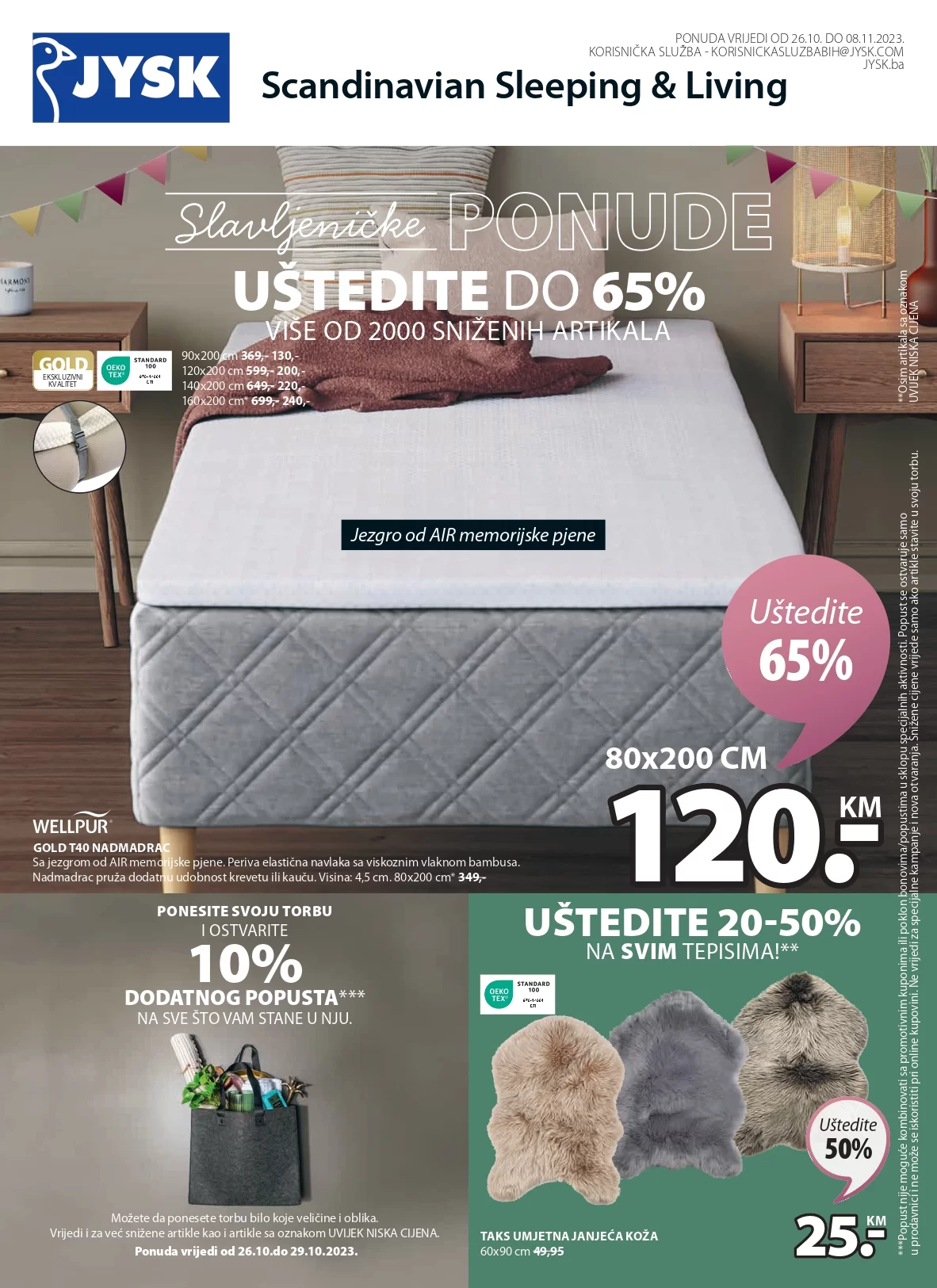 Jysk katalog 26.10-8.11.2023.