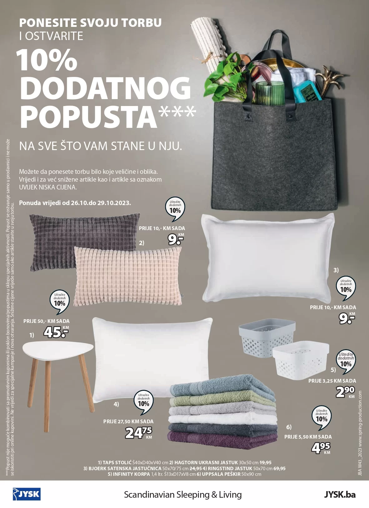 Jysk katalog 26.10-8.11.2023.