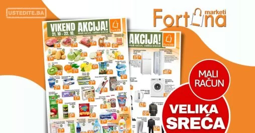 Fortuna vikend akcija 21-22.10.2023.