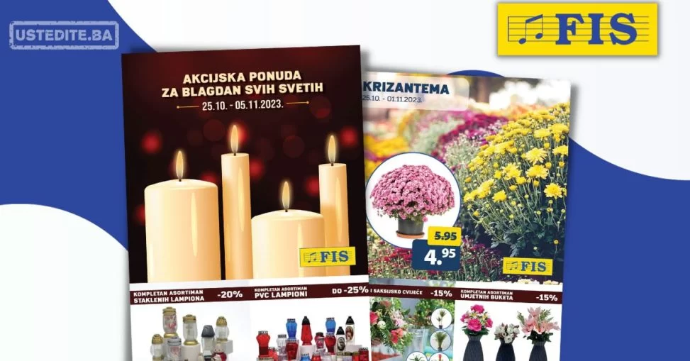 Fis SVI SVETI - sniženje 25.10-5.11.2023.