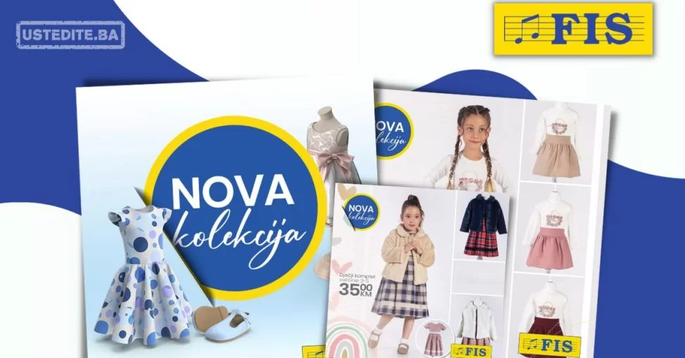 Fis nova kolekcija za djevojčice