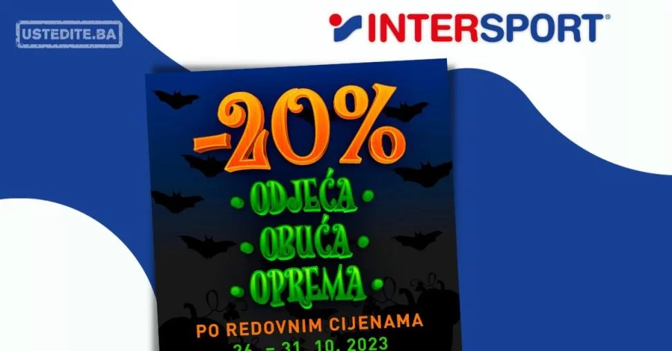 Intersport HALLOWEEN AKCIJA 26-31.10.2023.