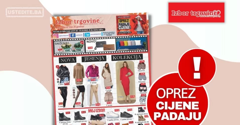 Izbor trgovine katalog