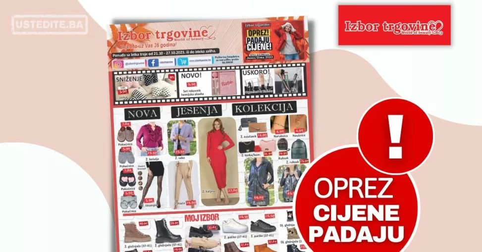 Izbor trgovine katalog 21-27.10.2023.