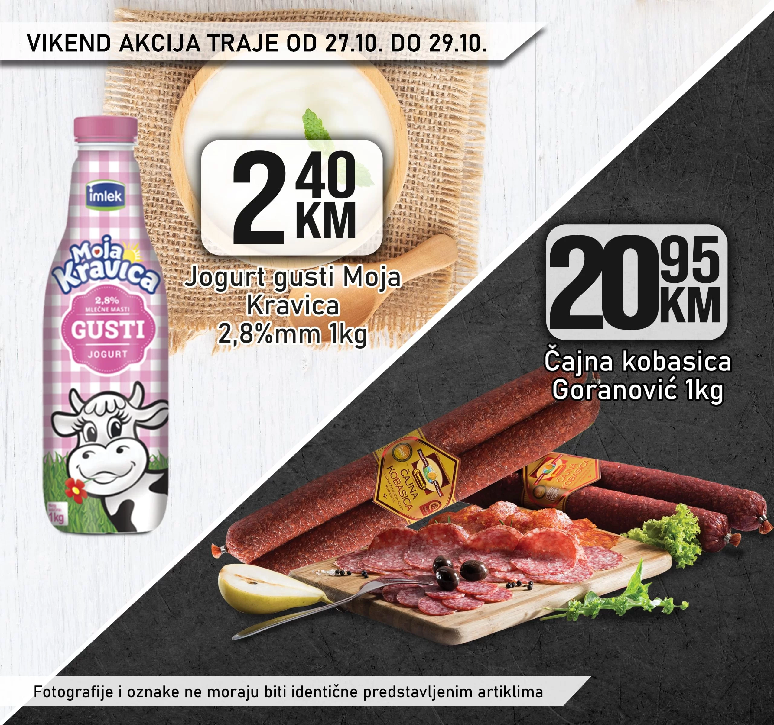 Kort vikend akcija 27-29.10.2023.