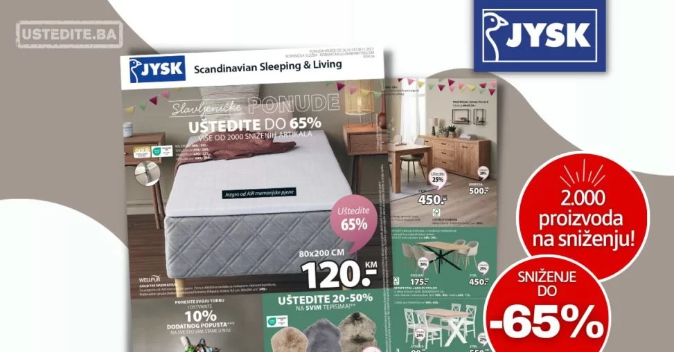 Jysk katalog 26.10-8.11.2023.