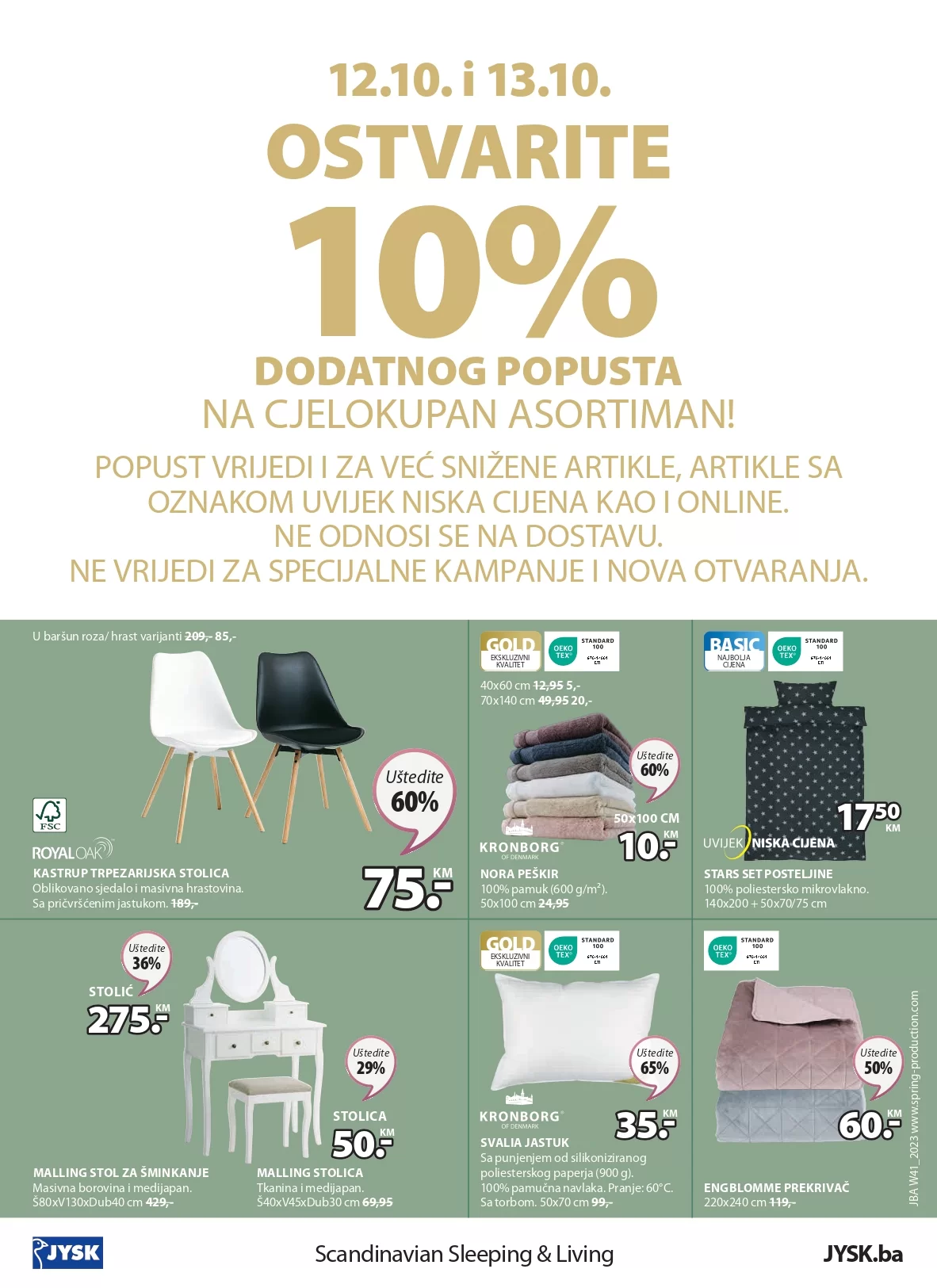 Jysk katalog 12-25.10.2023.