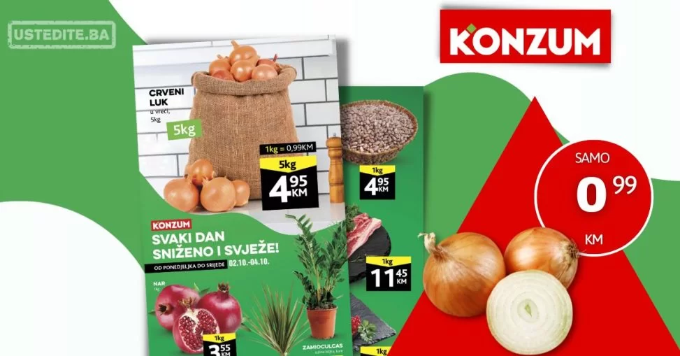 Konuzm akcija SVJEŽA PONUDA 2-4.10.2023.
