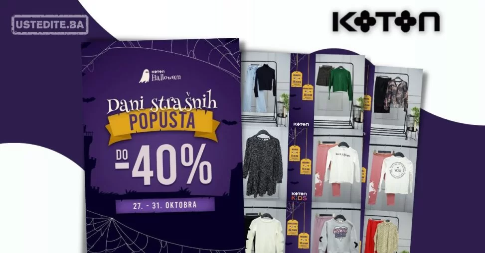 Koton HALLOWEEN AKCIJA