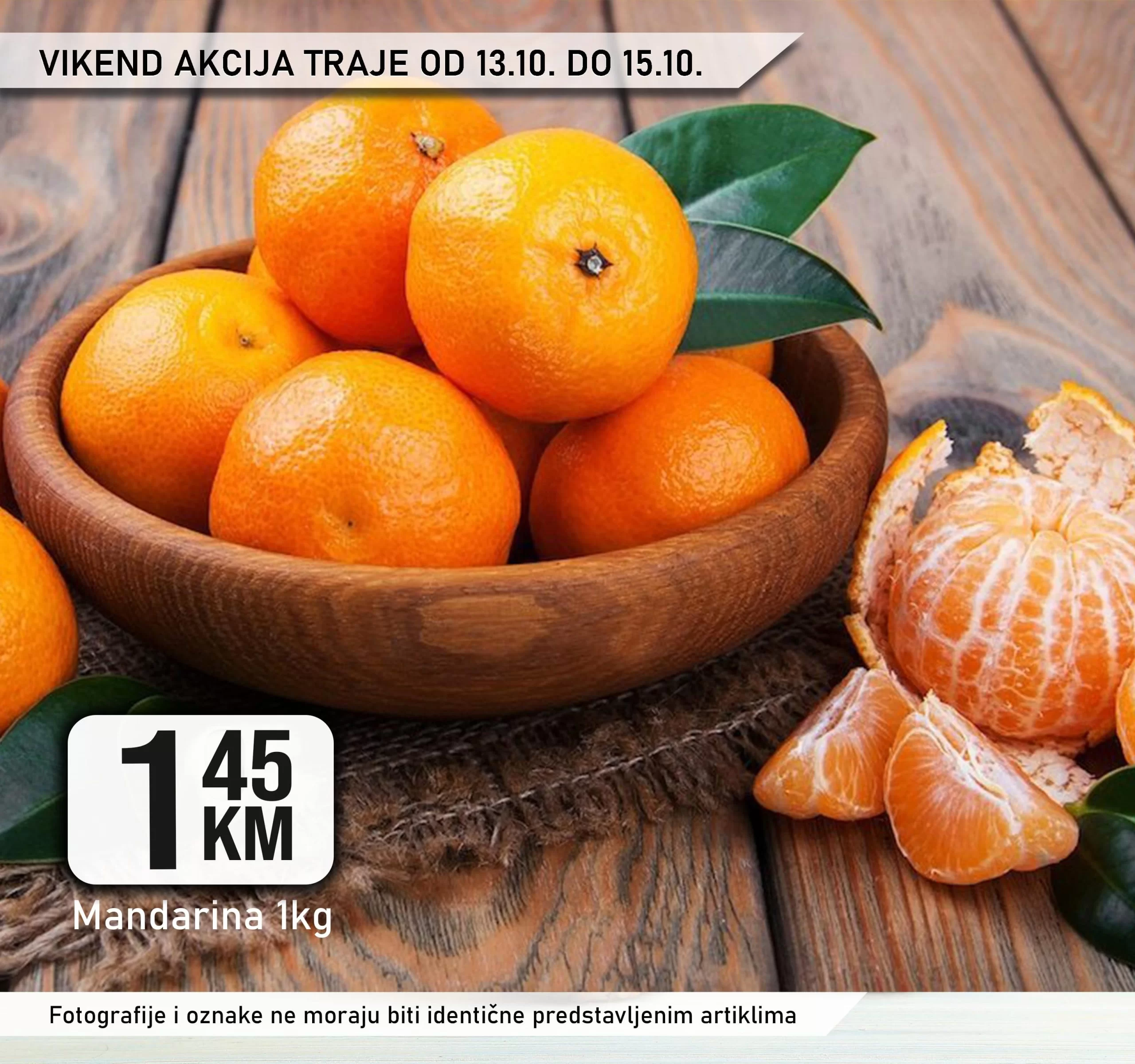 Kort vikend akcija 13-15.10.2023.