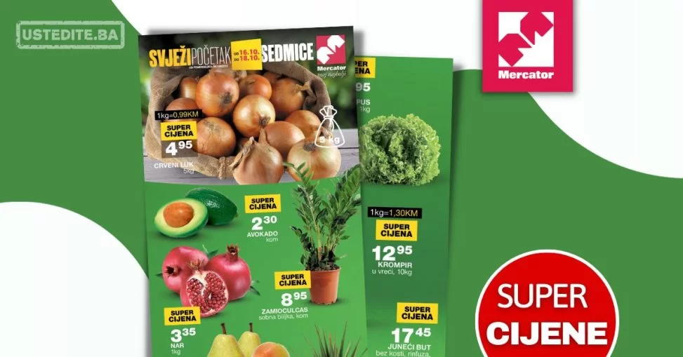 Mercator akcija SVJEŽA PONUDA