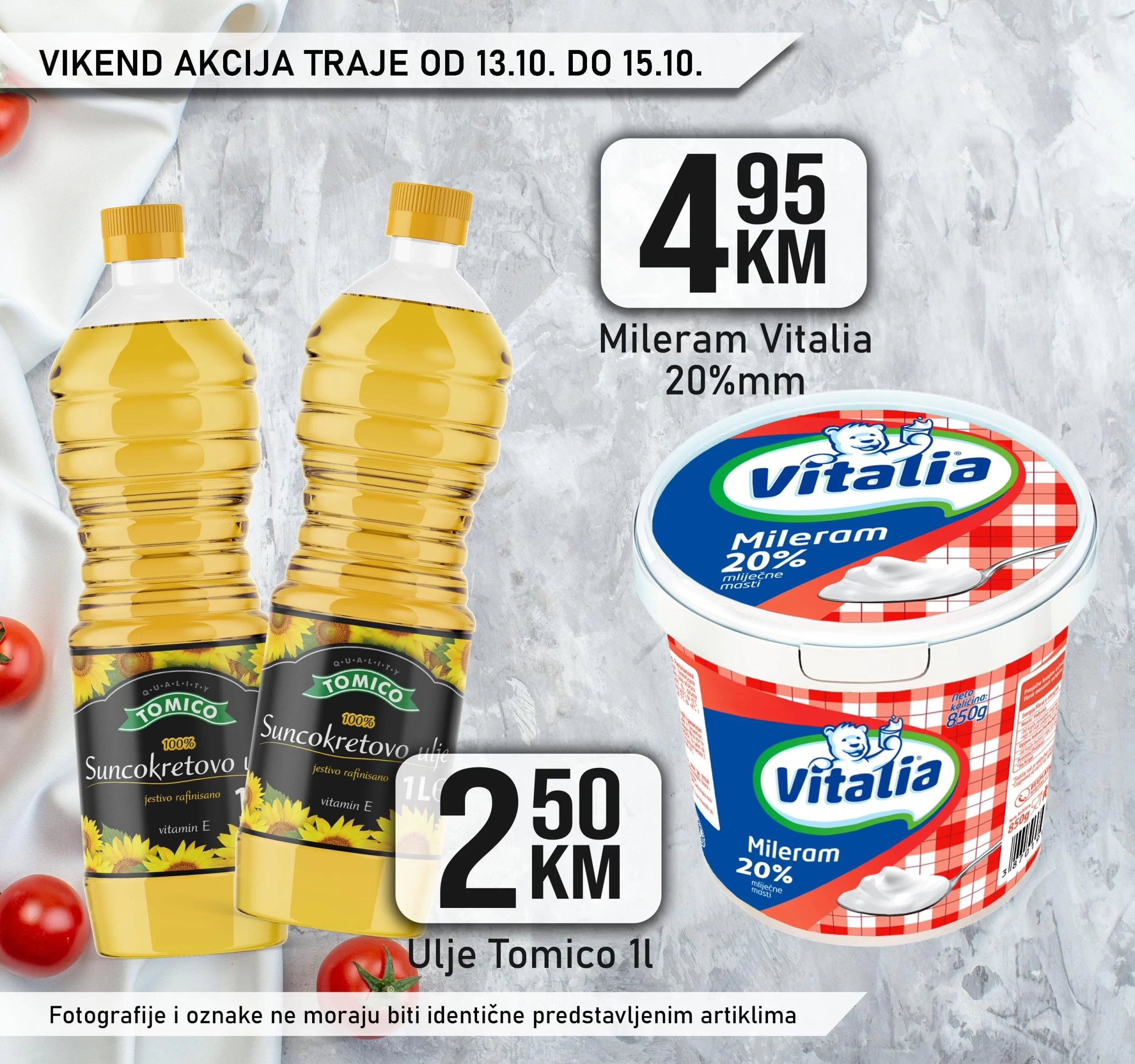 Kort vikend akcija 13-15.10.2023.