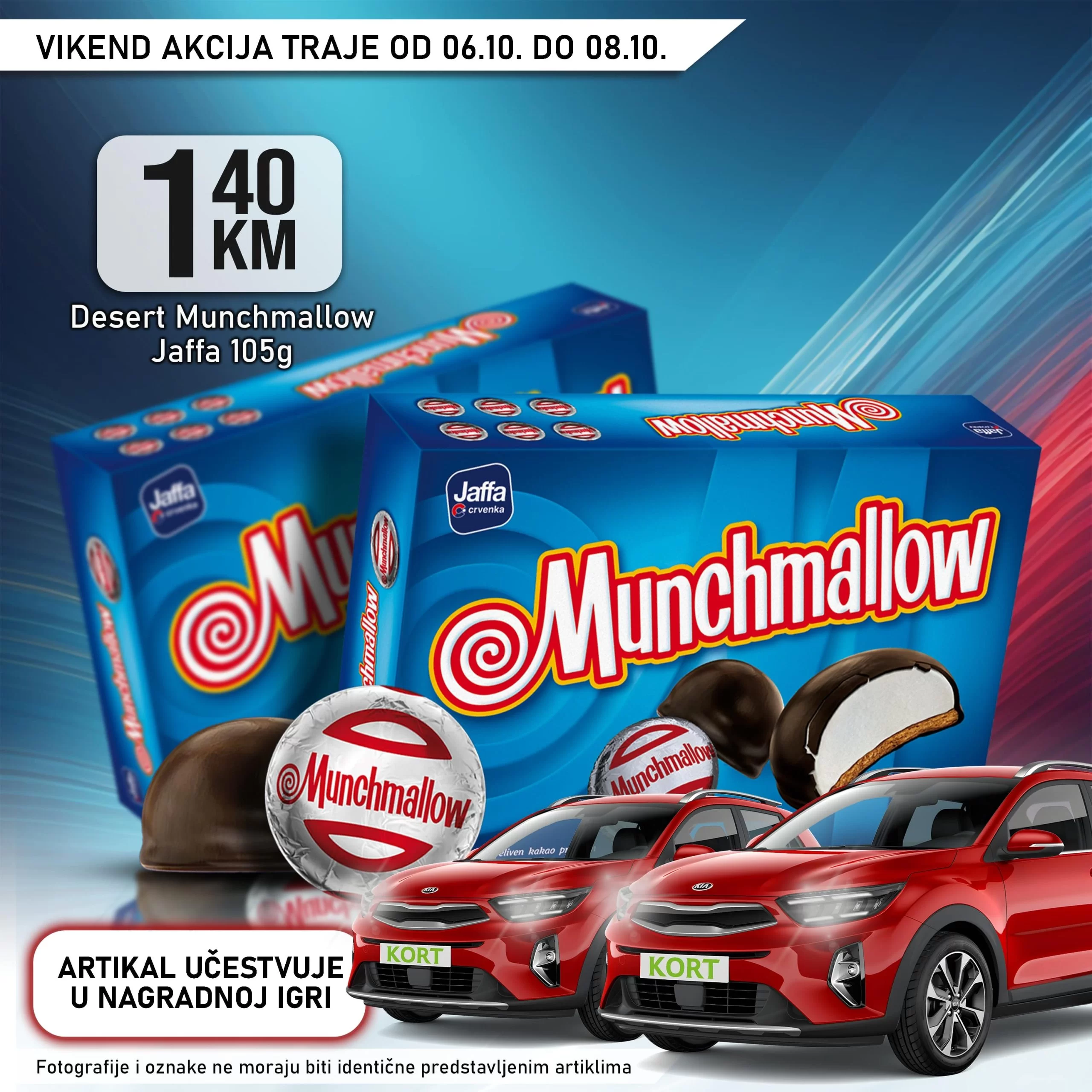 Kort vikend akcija 6-8.10.2023.
