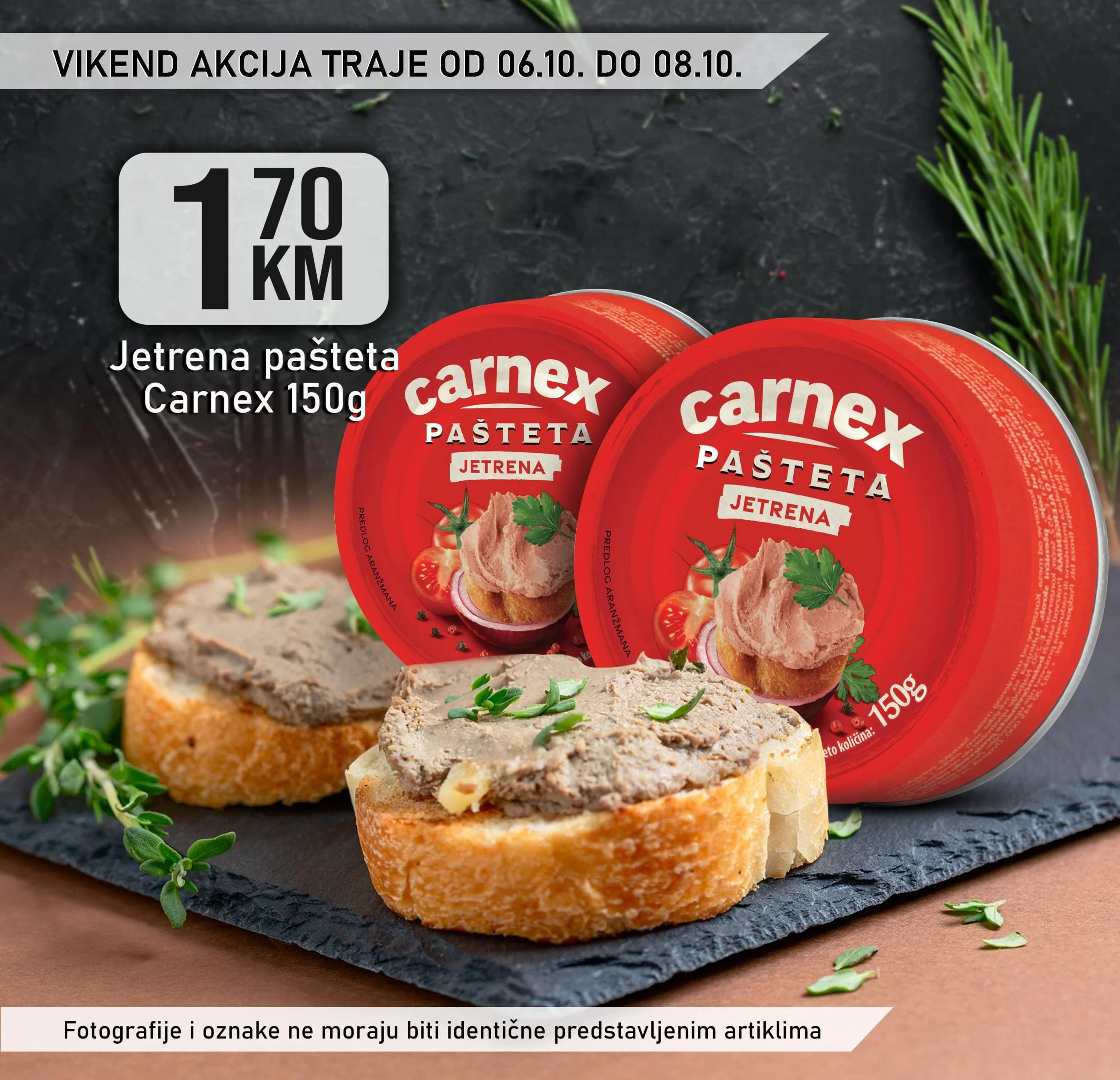 Kort vikend akcija 6-8.10.2023.