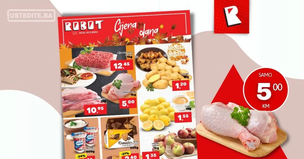 Robot akcija POČETAK SEDMICE 30.10-1.11.2023.