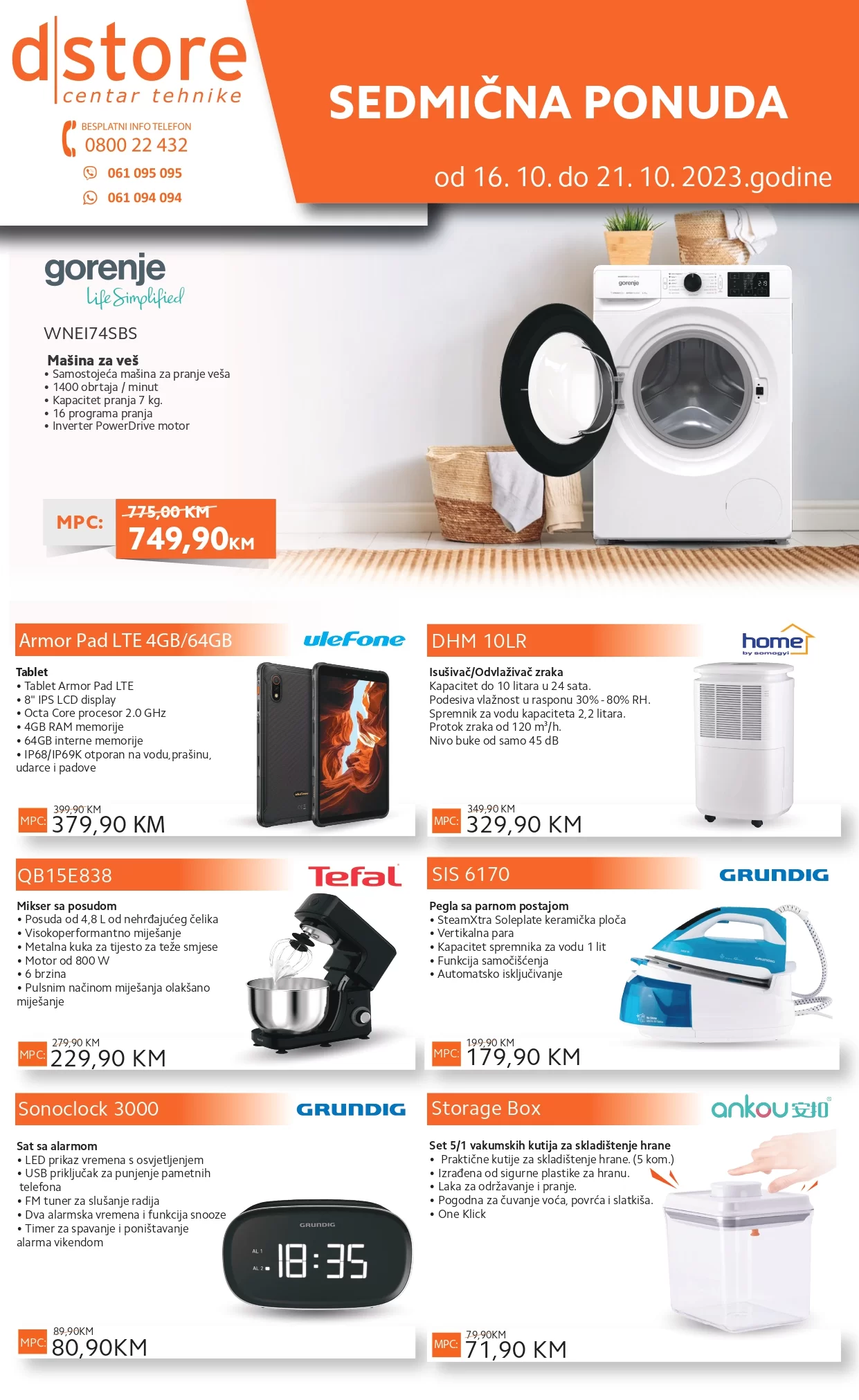 Dstore sedmična akcija 