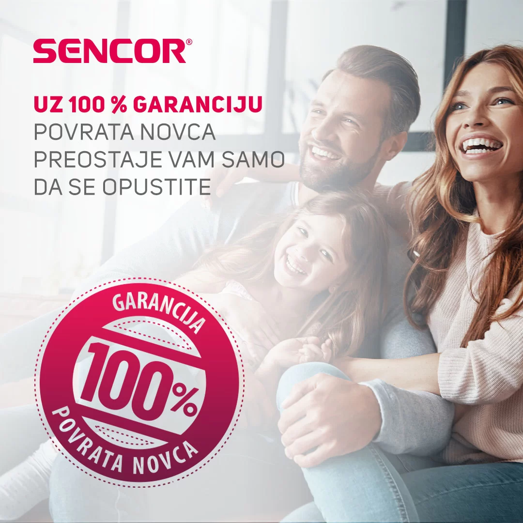 Adazal & Sencor 100% GARANCIJA POVRATA NOVCA
