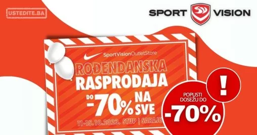 Nike Outlet ⇢ SNIŽENJE do 70% na SVE - 11-15.10.2023.