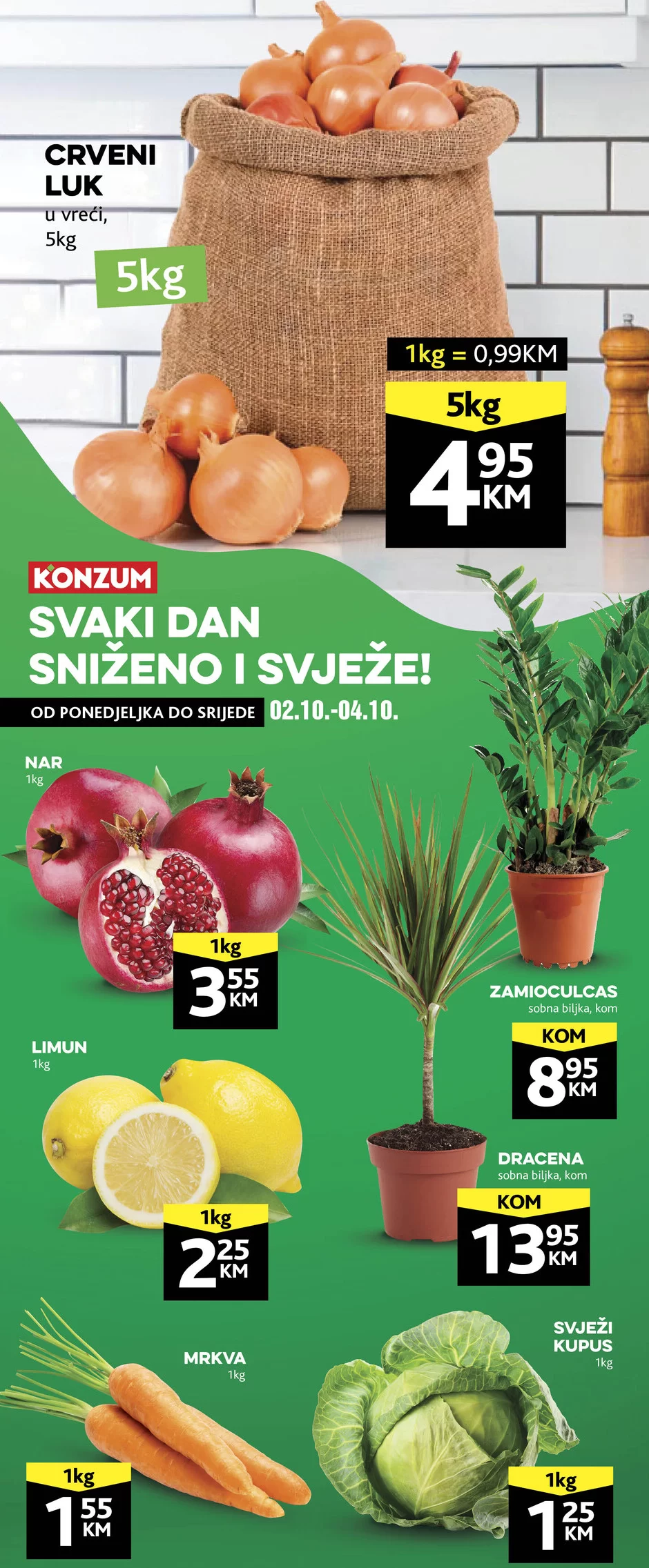 Konuzm akcija SVJEŽA PONUDA 2-4.10.2023.