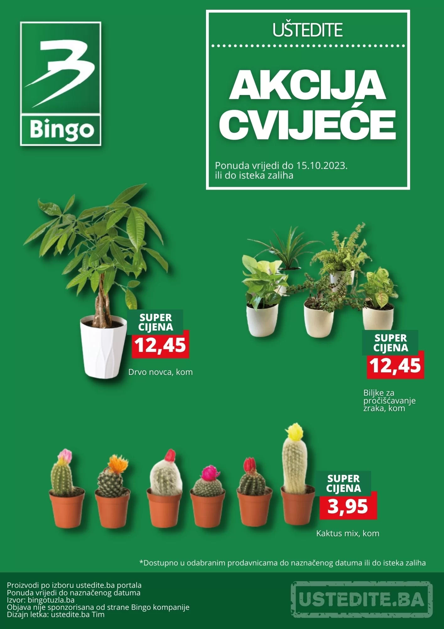 Bingo akcija CVIJEĆE