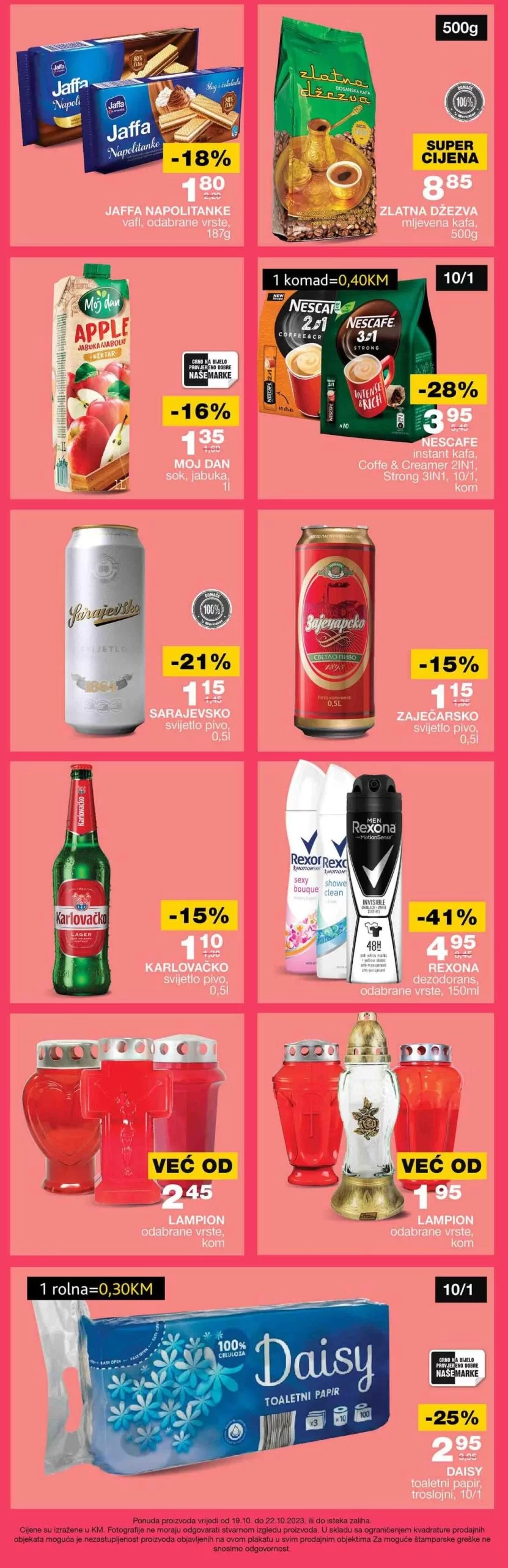 Mercator vikend akcija  19-22.10.2023.