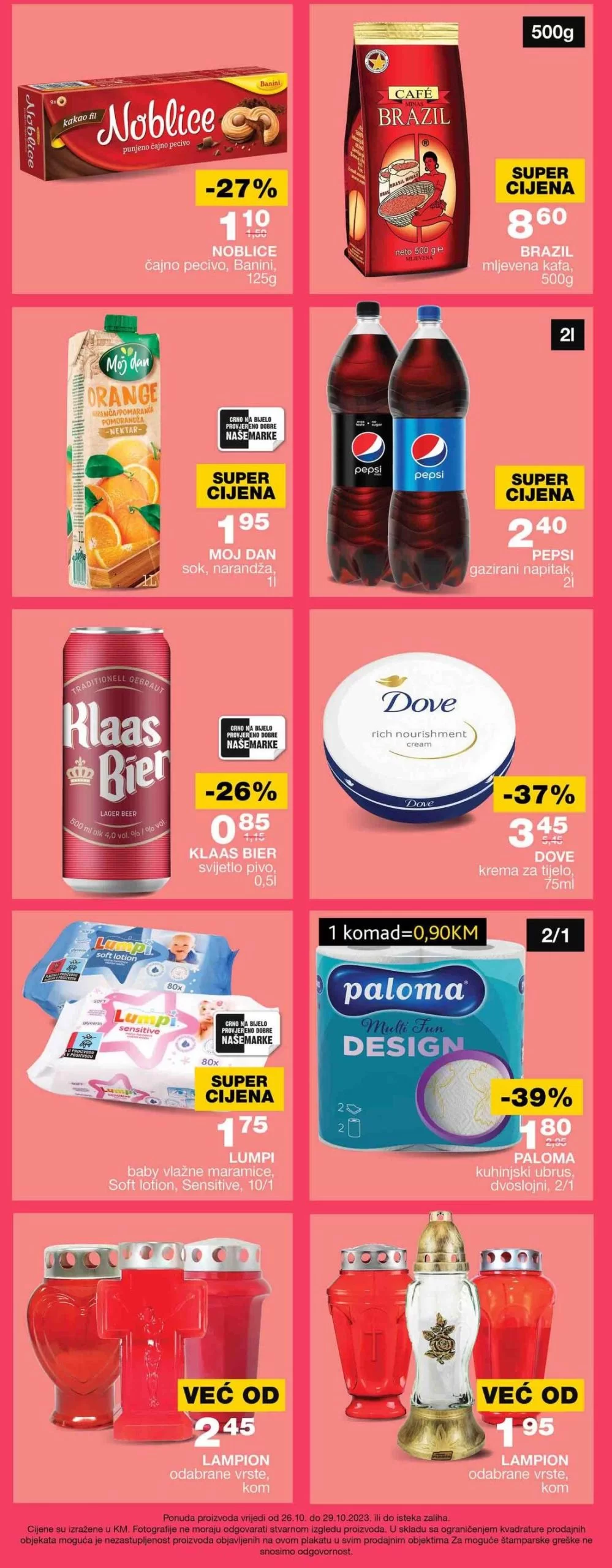 Mercator vikend akcija 26-29.10.2023.